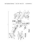 HYDRAULIC HINGE BUFFER ASSEMBLY FOR A DOOR diagram and image