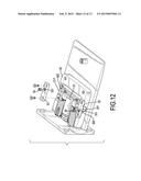 HYDRAULIC HINGE BUFFER ASSEMBLY FOR A DOOR diagram and image