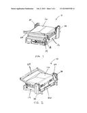 SLIDING DRIP ASSEMBLY FOR A COOKING APPLIANCE diagram and image