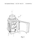 DEVICE AND METHOD FOR MAINTENANCE OF A GRINDING MILL diagram and image