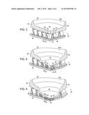 ARTICLE OF FOOTWEAR WITH SUPPORT ASSEMBLY HAVING PRIMARY AND SECONDARY     MEMBERS diagram and image