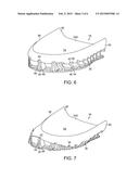 ARTICLE OF FOOTWEAR WITH SUPPORT ASSEMBLY HAVING PRIMARY AND SECONDARY     MEMBERS diagram and image