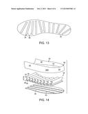 ARTICLE OF FOOTWEAR WITH SUPPORT ASSEMBLY HAVING PRIMARY AND SECONDARY     MEMBERS diagram and image