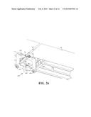 CUTTING APPARATUS FOR CUTTING FOOD ITEMS CONVEYED ON A CONVEYOR INCLUDING     AT LEAST ONE CONVEYOR BELT diagram and image