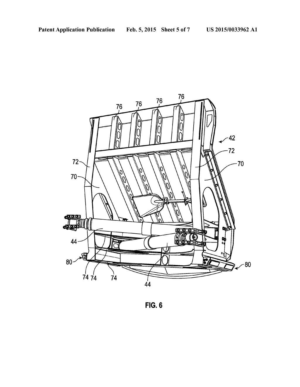 EJECTOR TRACK FOR REFUSE VEHICLE - diagram, schematic, and image 06