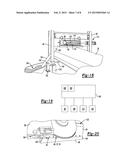 METHOD OF CATCHING OVERFLOW OF A LIQUID FLUID UTILIZED TO CAST A COMPONENT diagram and image