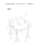 Push / pull system and support structure for snubbing unit or the like on     a rig floor diagram and image