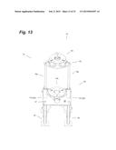 Push / pull system and support structure for snubbing unit or the like on     a rig floor diagram and image