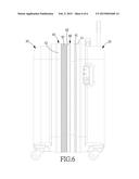 Hard Shell Luggage Case Capable of Expanding Carrying Capacity diagram and image