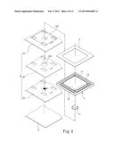 ILLUMINATED KEYBOARD EQUIPPED WITH A THIN KEY MODULE diagram and image