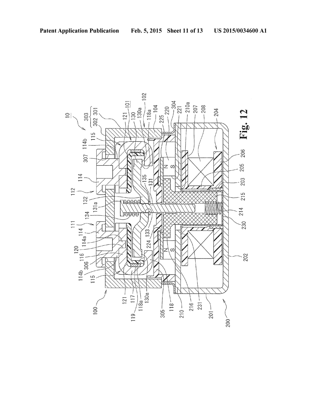 CONTACT DEVICE, AND ELECTROMAGNETIC SWITCH IN WHICH THE CONTACT DEVICE IS     USED - diagram, schematic, and image 12