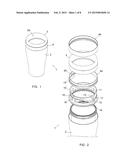 CONTAINER, IN PARTICULAR FOR FOOD USE diagram and image