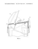 WASTE CONTAINER ASSEMBLY diagram and image