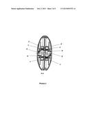 DUAL SELF-WINDING RETRACTABLE DEVICE FOR A WIRE OF A HEADPHONE diagram and image