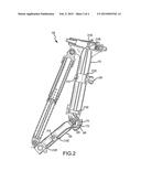 ROUTINGS FOR ARTICULATED LANDING GEAR diagram and image