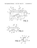 AIRCRAFT FUSELAGE FRAME ELEMENT INTEGRATING TABS FOR THE FASTENING OF     STIFFENERS diagram and image