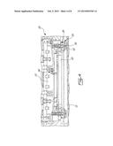 MECHANISM AND METHOD FOR ARMING/DISARMING THE ACTUATION OF AN EMERGENCY     SLIDE diagram and image