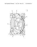 Component arrangement on an aircraft structure, and a method for the     installation of a component into an aircraft structure diagram and image