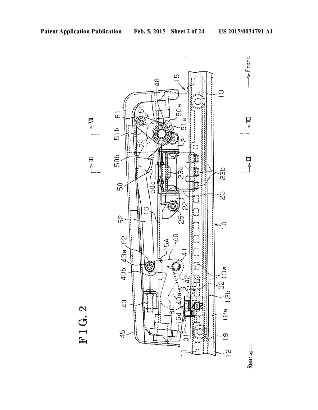 SEAT SLIDE APPARATUS FOR VEHICLE - diagram, schematic, and image 03