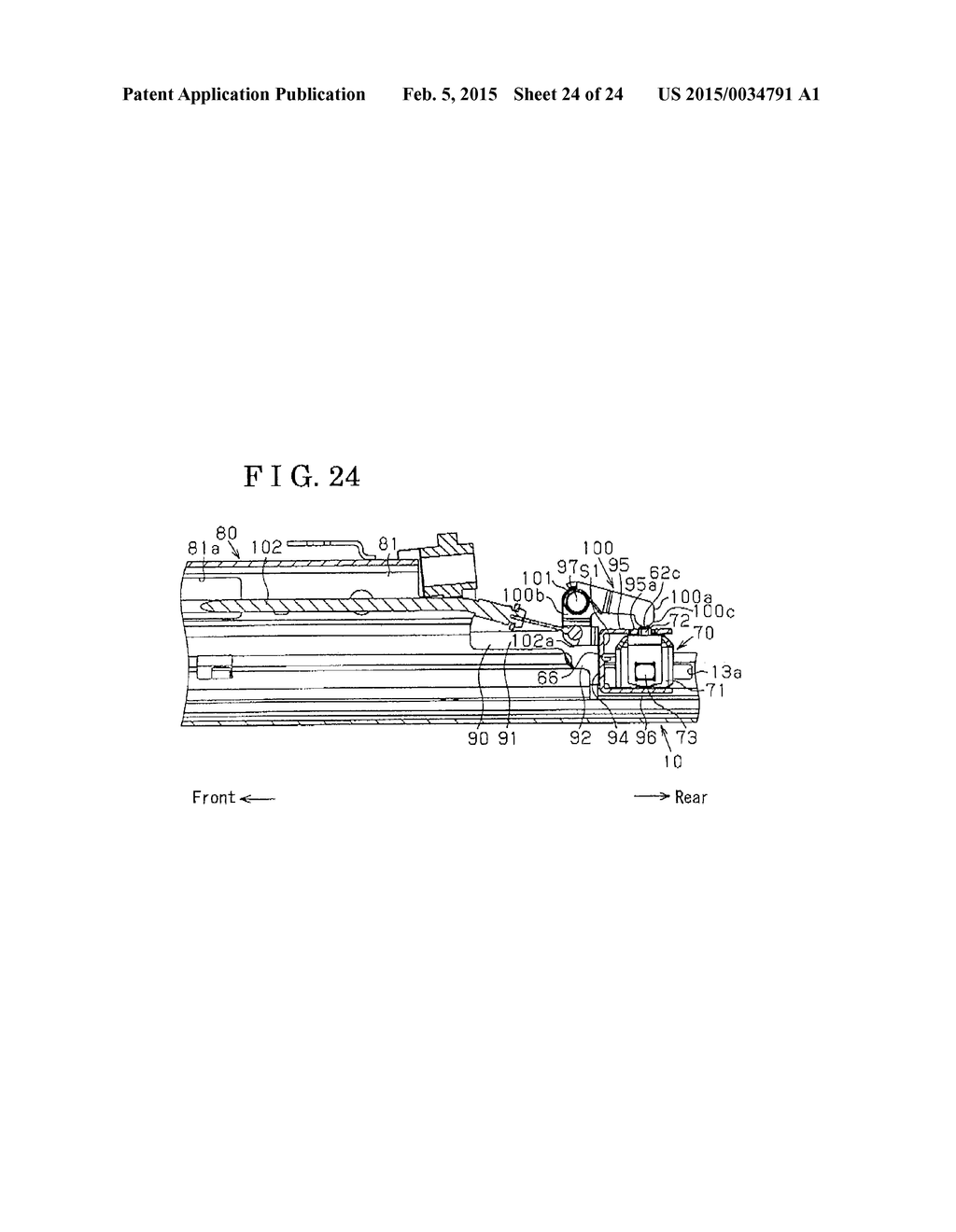 SEAT SLIDE APPARATUS FOR VEHICLE - diagram, schematic, and image 25