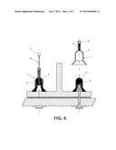 BELL-SHAPE MOULD FOR ENCAPSULATED ARTICLES WITH MOULDABLE SEAL diagram and image