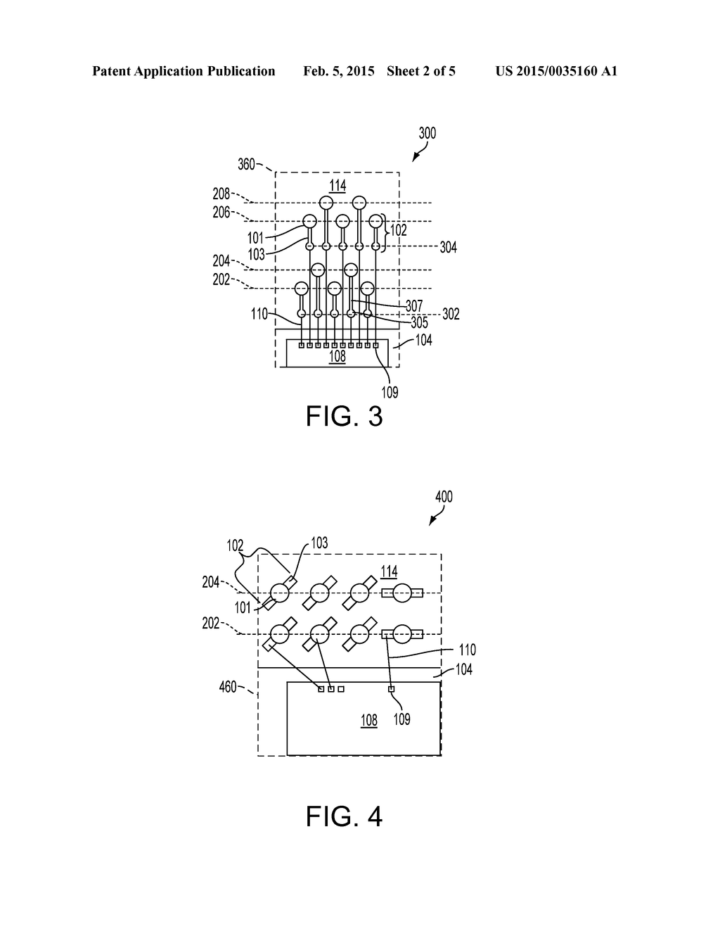 PAD CONFIGURATIONS FOR AN ELECTRONIC PACKAGE ASSEMBLY - diagram, schematic, and image 03