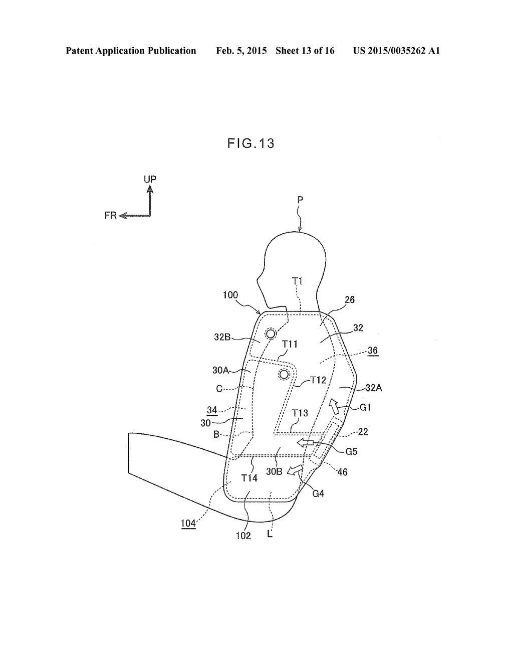 SIDE AIRBAG DEVICE FOR VEHICLE - diagram, schematic, and image 14