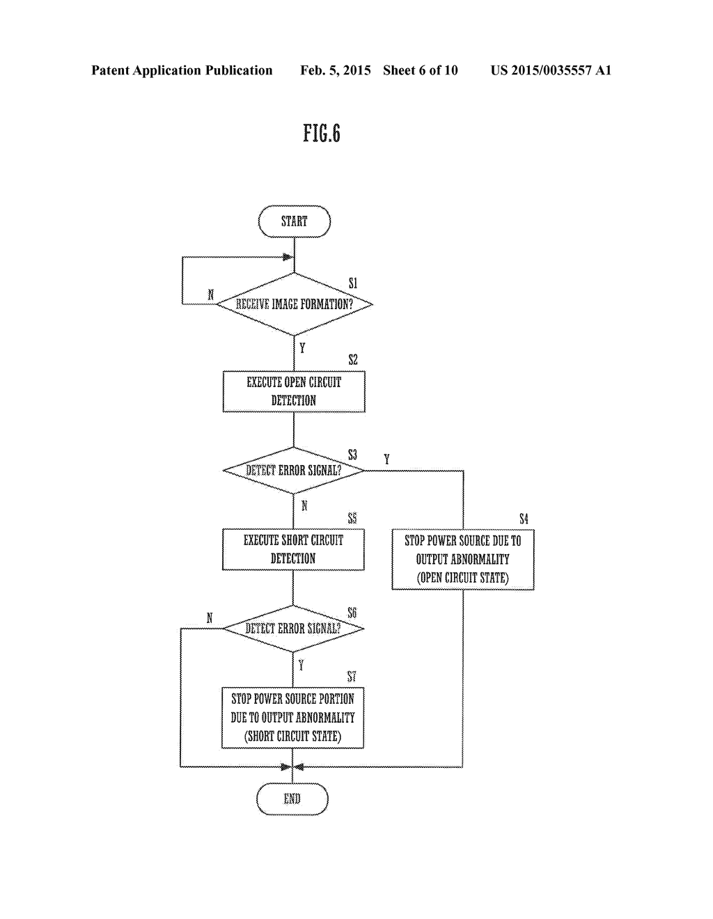 ERROR DETECTION CIRCUIT, POWER SOURCE UNIT, AND IMAGE FORMING APPARATUS - diagram, schematic, and image 07