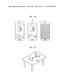 METHOD OF INPUTTING USER INPUT BY USING MOBILE DEVICE, AND MOBILE DEVICE     USING THE METHOD diagram and image