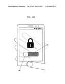 METHOD AND APPARATUS FOR CONTROLLING LOCK OR UNLOCK IN PORTABLE TERMINAL diagram and image