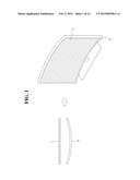 CURVED DISPLAY DEVICE AND METHOD OF CONTROLLING CURVATURE THEREOF diagram and image