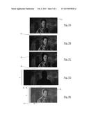 METHOD FOR PROCESSING A CURRENT IMAGE OF AN IMAGE SEQUENCE, AND     CORRESPONDING COMPUTER PROGRAM AND PROCESSING DEVICE diagram and image