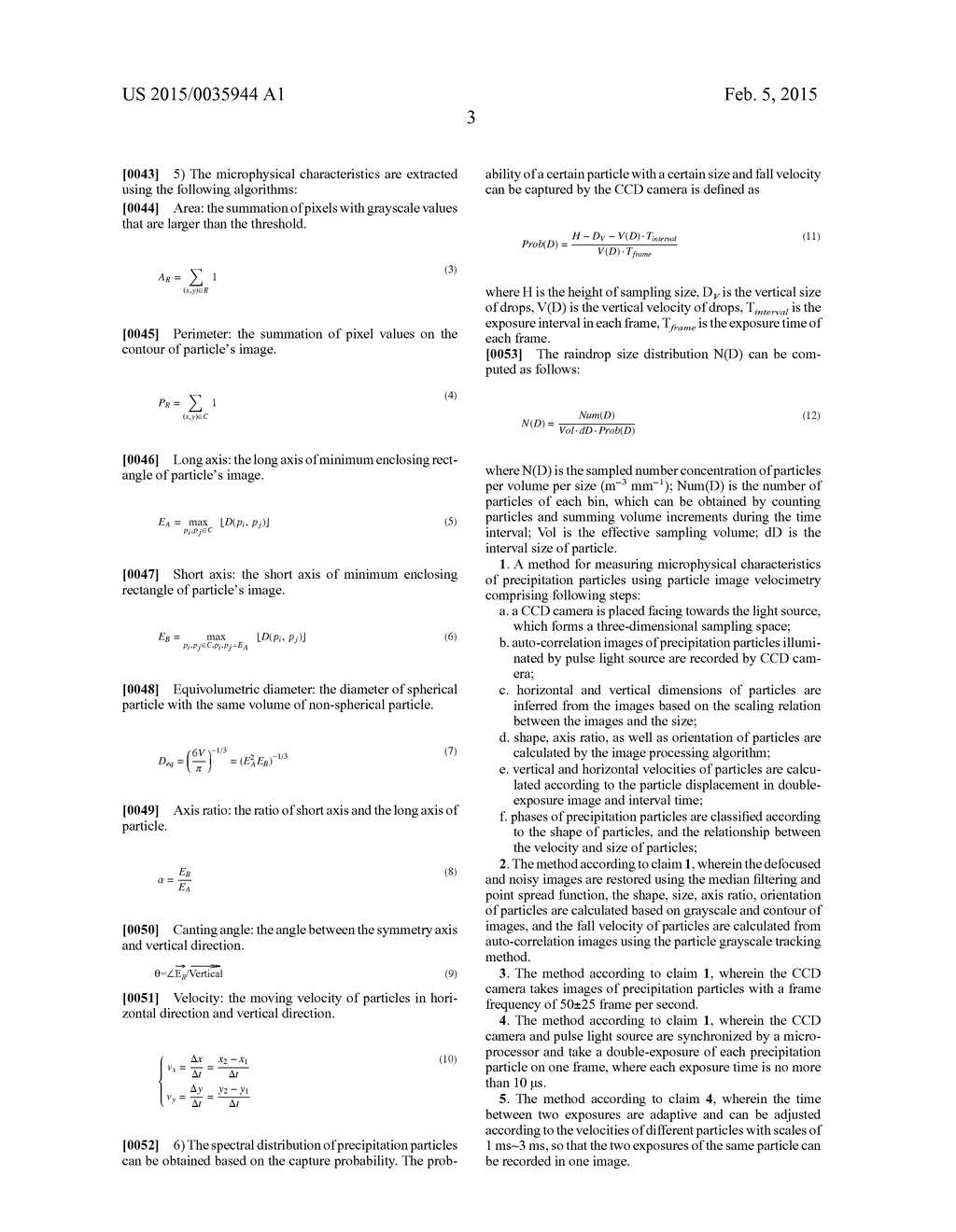 Method for Measuring Microphysical Characteristics of Natural     Precipitation using Particle Image Velocimetry - diagram, schematic, and image 06