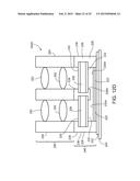 OPTOELECTRONIC MODULES THAT HAVE SHIELDING TO REDUCE LIGHT LEAKAGE OR     STRAY LIGHT, AND FABRICATION METHODS FOR SUCH MODULES diagram and image