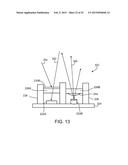 OPTOELECTRONIC MODULES THAT HAVE SHIELDING TO REDUCE LIGHT LEAKAGE OR     STRAY LIGHT, AND FABRICATION METHODS FOR SUCH MODULES diagram and image