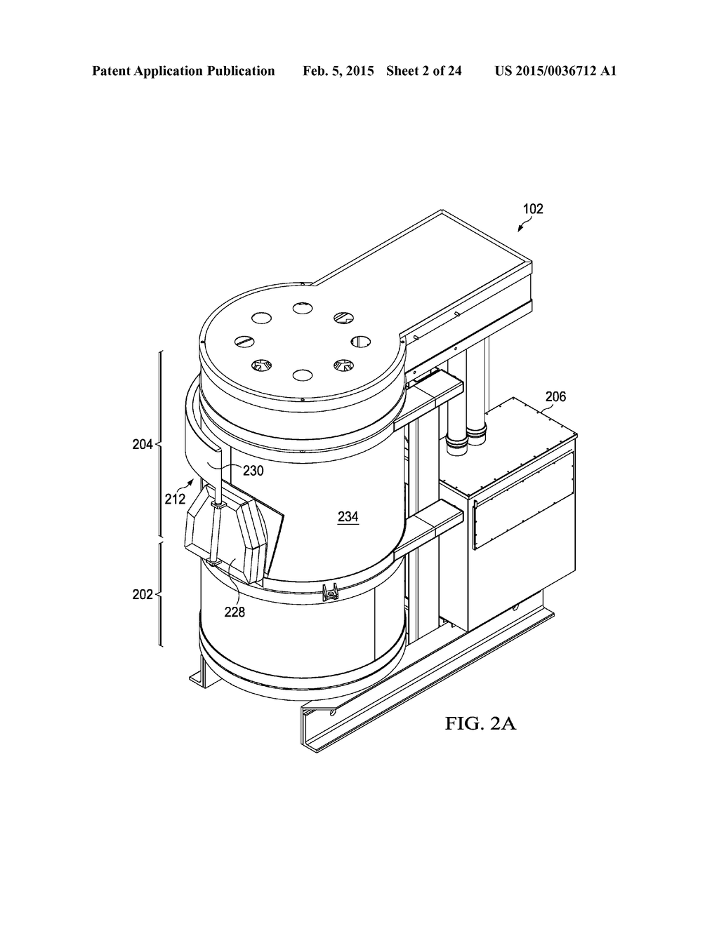 ELECTRIC GLORY HOLE FURNACE ASSEMBLY - diagram, schematic, and image 03