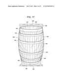 Process for Reducing Ethanol Loss While Developing Desirable Organoleptics     During Wooden Barrel Aging of Alcoholic Beverage diagram and image
