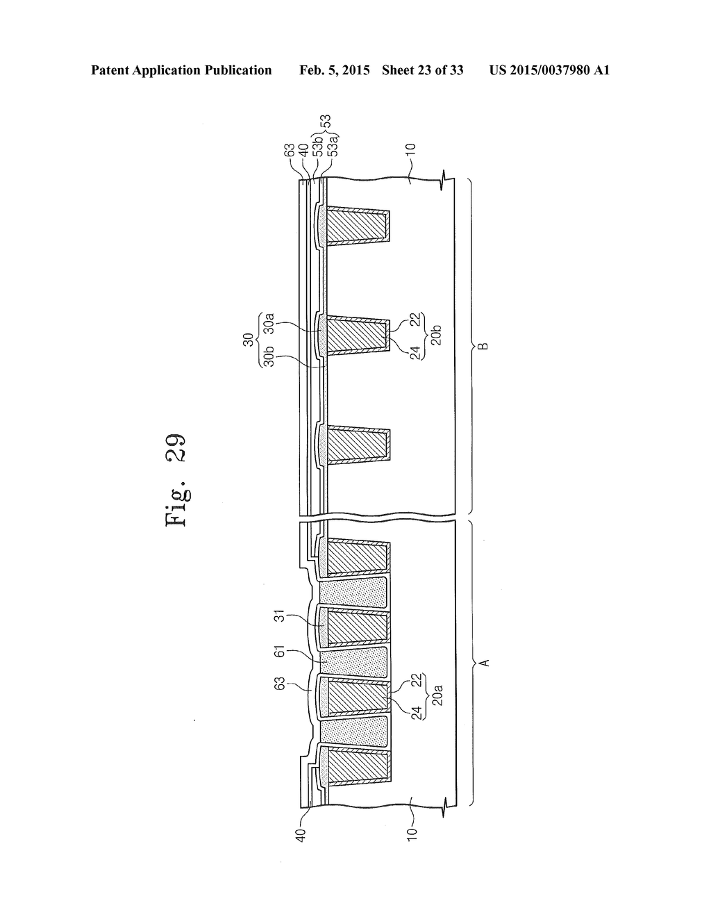 SEMICONDUCTOR DEVICES INCLUDING A CAPPING LAYER AND METHODS OF FORMING     SEMICONDUCTOR DEVICES INCLUDING A CAPPING LAYER - diagram, schematic, and image 24