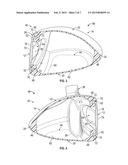 LOST-CORE MOLDED POLYMERIC GOLF CLUB HEAD diagram and image