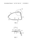 GOLF CLUB HEAD HAVING A COMPOSITE CROWN diagram and image