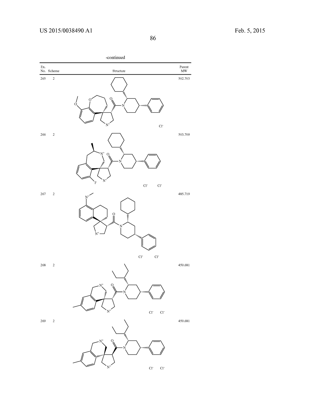 SPIROPYRROLIDINE BETA-SECRETASE INHIBITORS FOR THE TREATMENT OF     ALZHEIMER'S DISEASE - diagram, schematic, and image 87