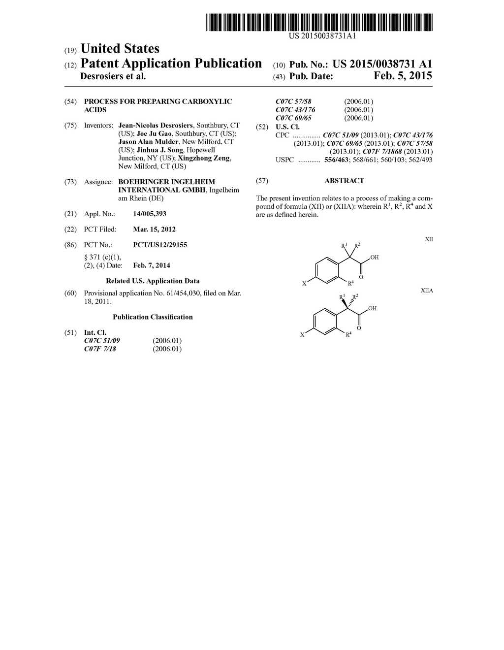 PROCESS FOR PREPARING CARBOXYLIC ACIDS - diagram, schematic, and image 01