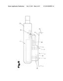 SKIN CONTACT DETECTING DEVICE FOR A DEVICE TO BE SECURED diagram and image