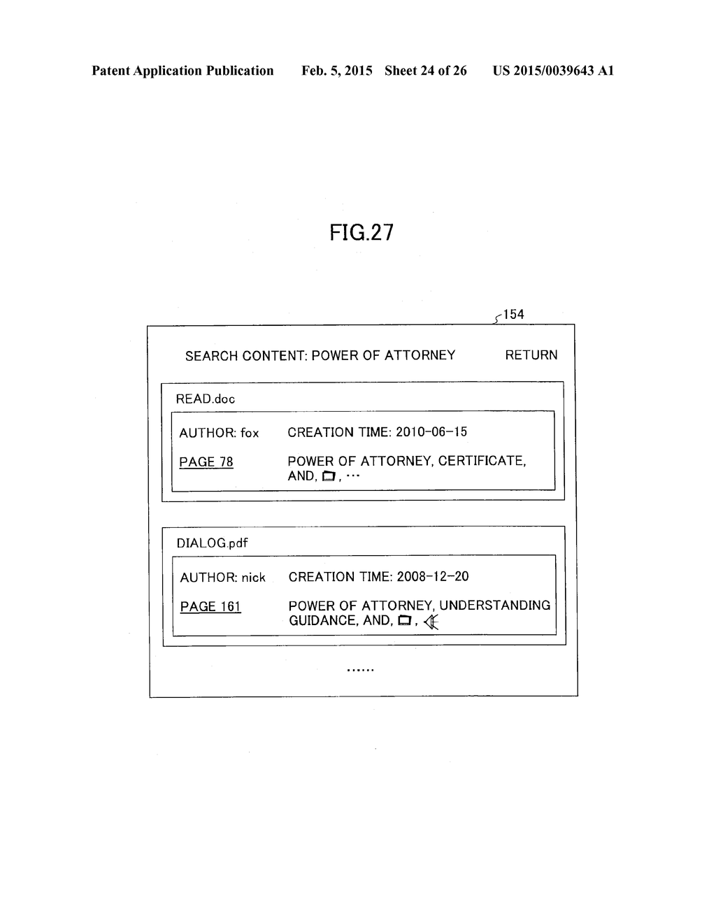 SYSTEM FOR STORING AND SEARCHING IMAGE FILES, AND CLOUD SERVER - diagram, schematic, and image 25