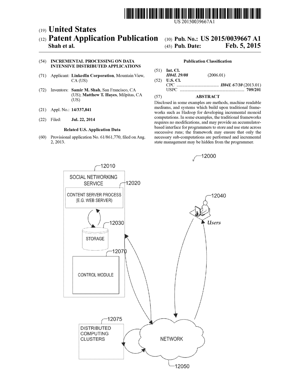 INCREMENTAL PROCESSING ON DATA INTENSIVE DISTRIBUTED APPLICATIONS - diagram, schematic, and image 01