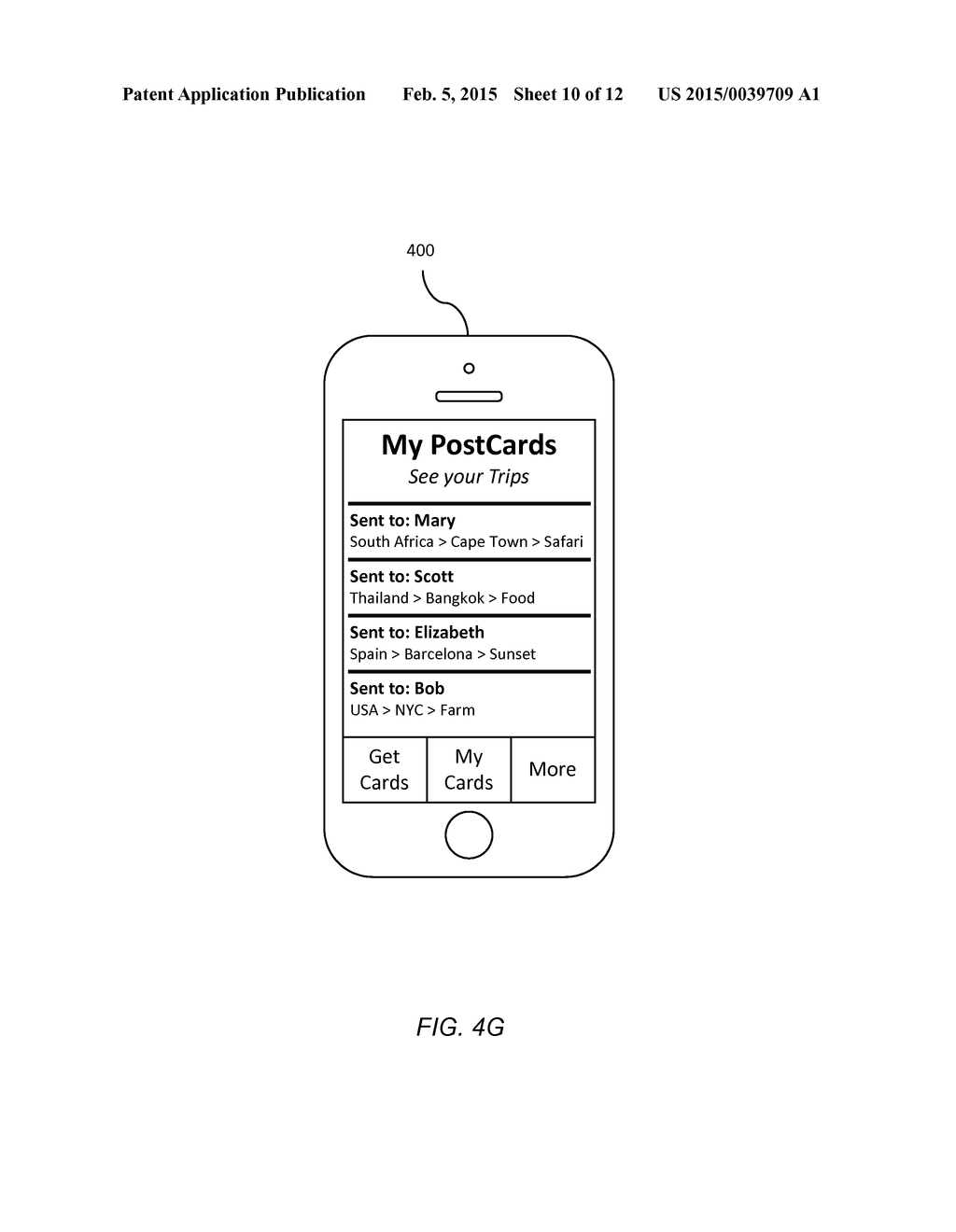 METHOD AND SYSTEM FOR CREATING AND DISTRIBUTING ELECTRONIC POSTCARDS - diagram, schematic, and image 11