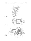 LOCKING DEVICE FOR A FOLDABLE BACKREST OF A SEAT diagram and image