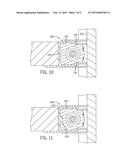 MANUAL OVERRIDE FOR SLIDE-OUT ROOM SYSTEM HAVING WALL-MOUNTED DRIVE     MECHANISM diagram and image