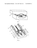 SERIALLY-CONNECTED BALL SCREW PAIR AND PIEZOELECTRIC ACTUATOR MACRO-MICRO     DRIVING AND GUIDING DEVICE diagram and image