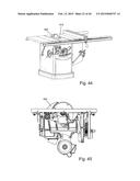 TABLE SAWS WITH SAFETY SYSTEMS AND SYSTEMS TO MOUNT AND INDEX ATTACHMENTS diagram and image